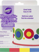 Wilton *4pk Primary Colour Fondant-Wilton