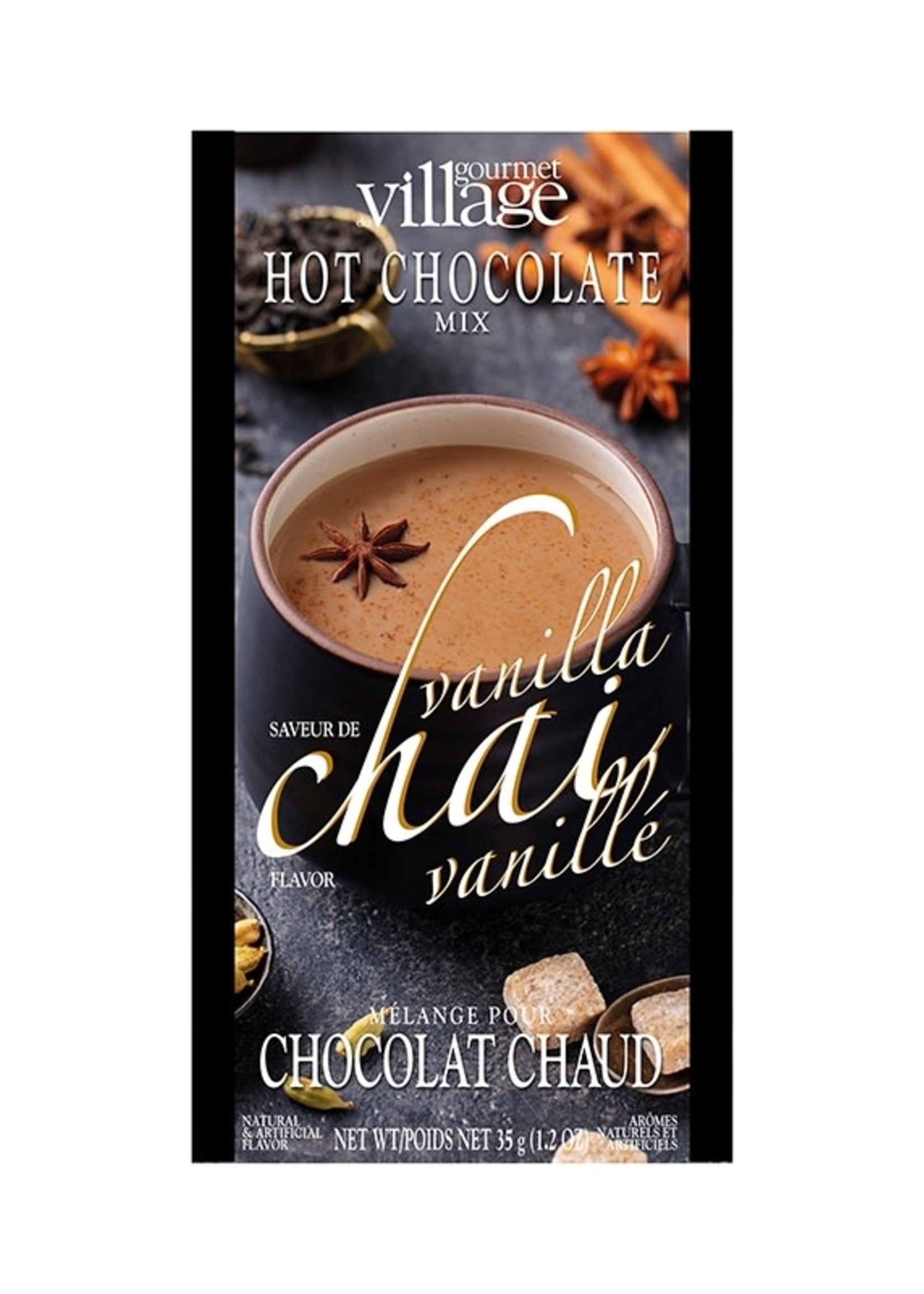Gourmet du Village *mini Vanilla Chai Hot Chocolate- Gourmet Village