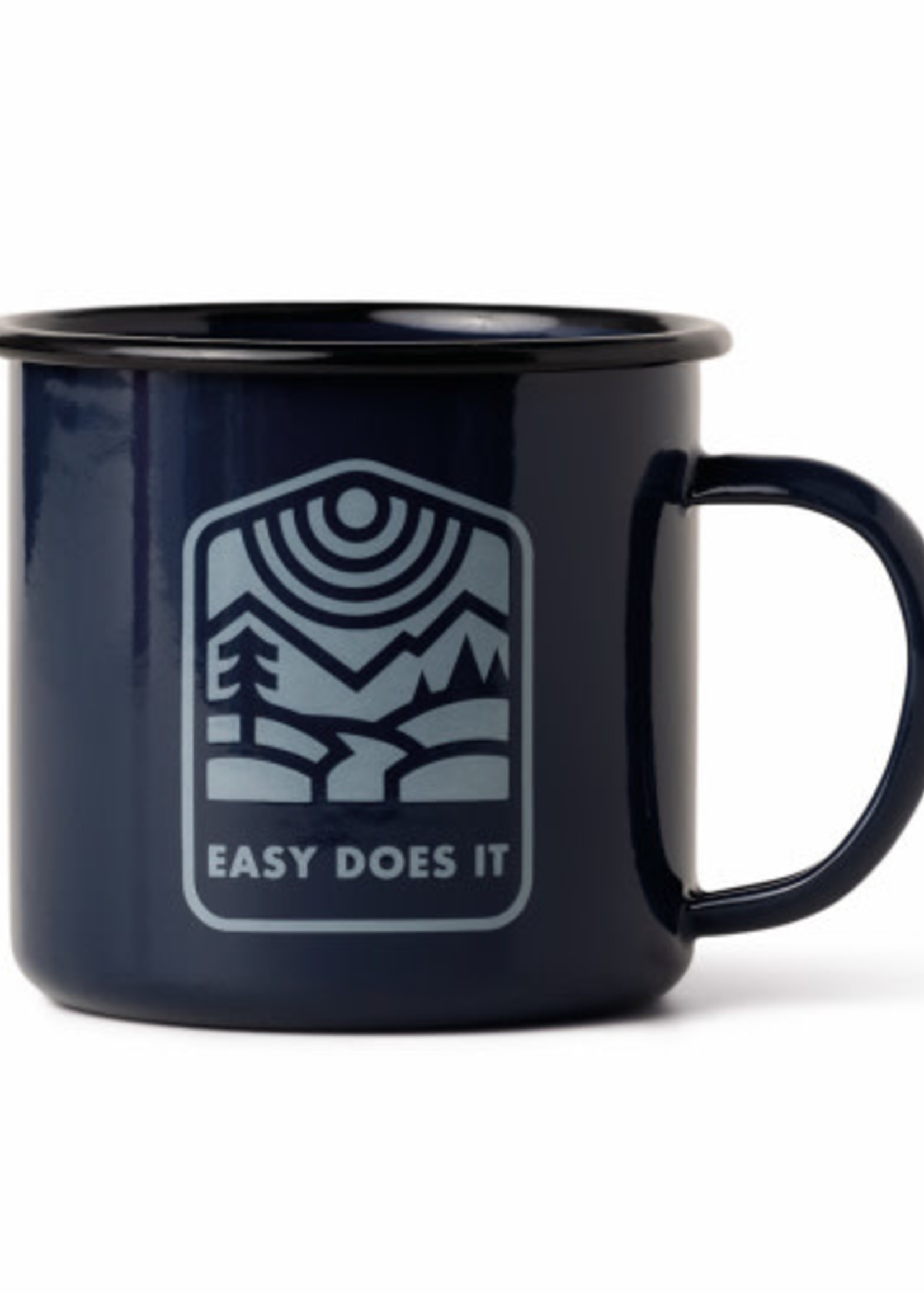 Good Citizen *12oz Navy Easy Does It Enamel Mug Good Citizen-Design