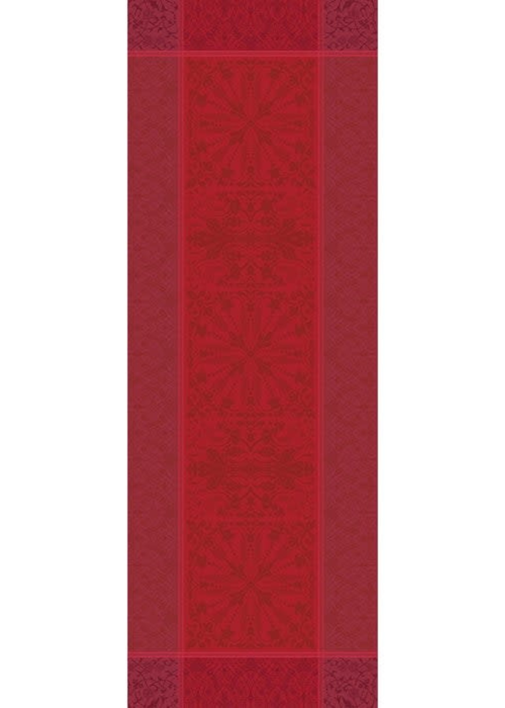 Garnier Thiebaut Linens *20x58" Red Cassandre Grenat Table Runner -Garnier