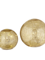 Raz *6" and 8" Gold Mercury Glass Lighted Ball Raz-Design*