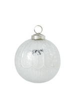 Raz *4" Silver Mercury Glass Ornament Raz-Design*