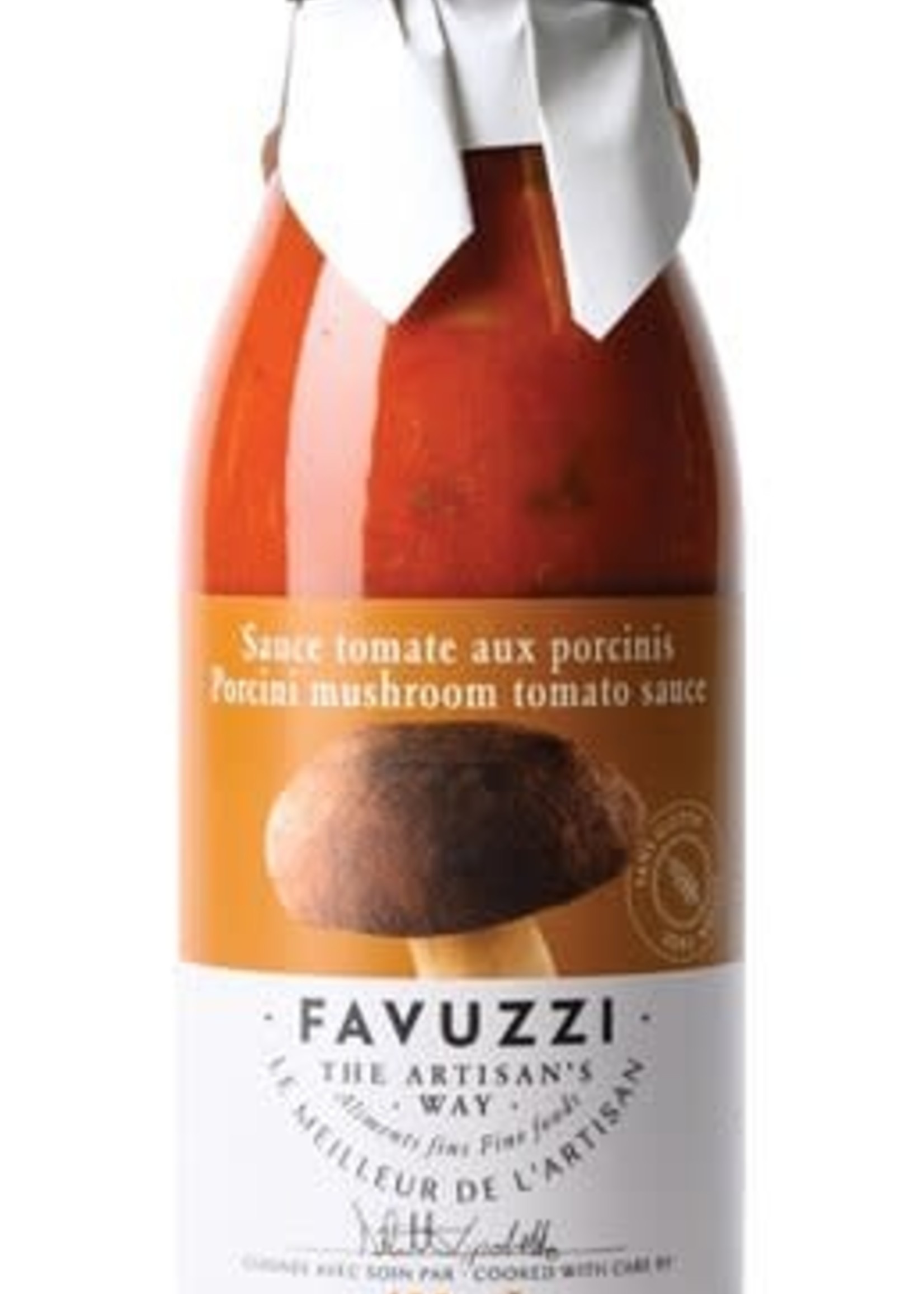 Favuzzi *480ml Porcini Mushroom Tomato Sauce-Favuzzi