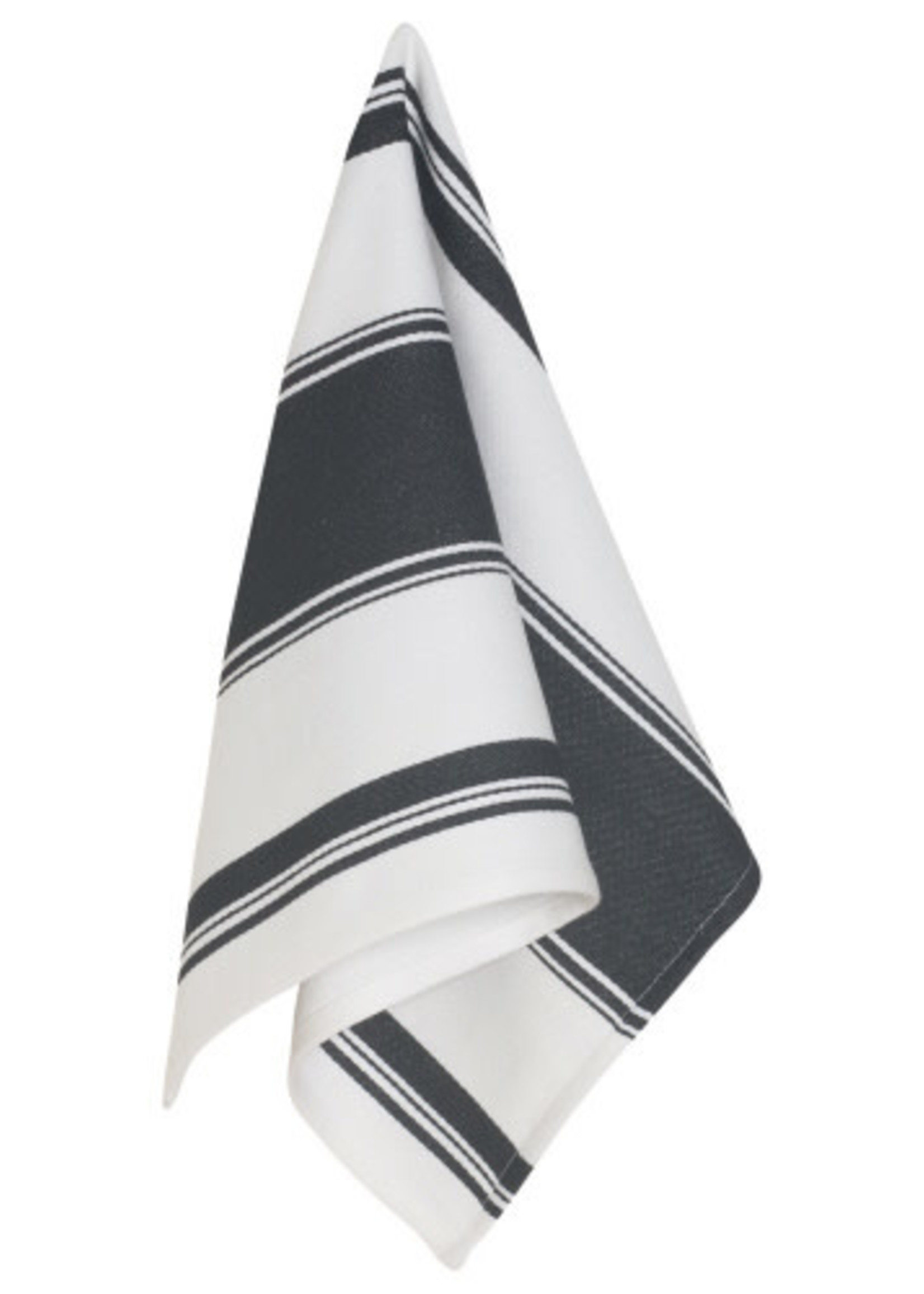 Danica *Black/White Stripe Symmetry Tea Towel-Danica