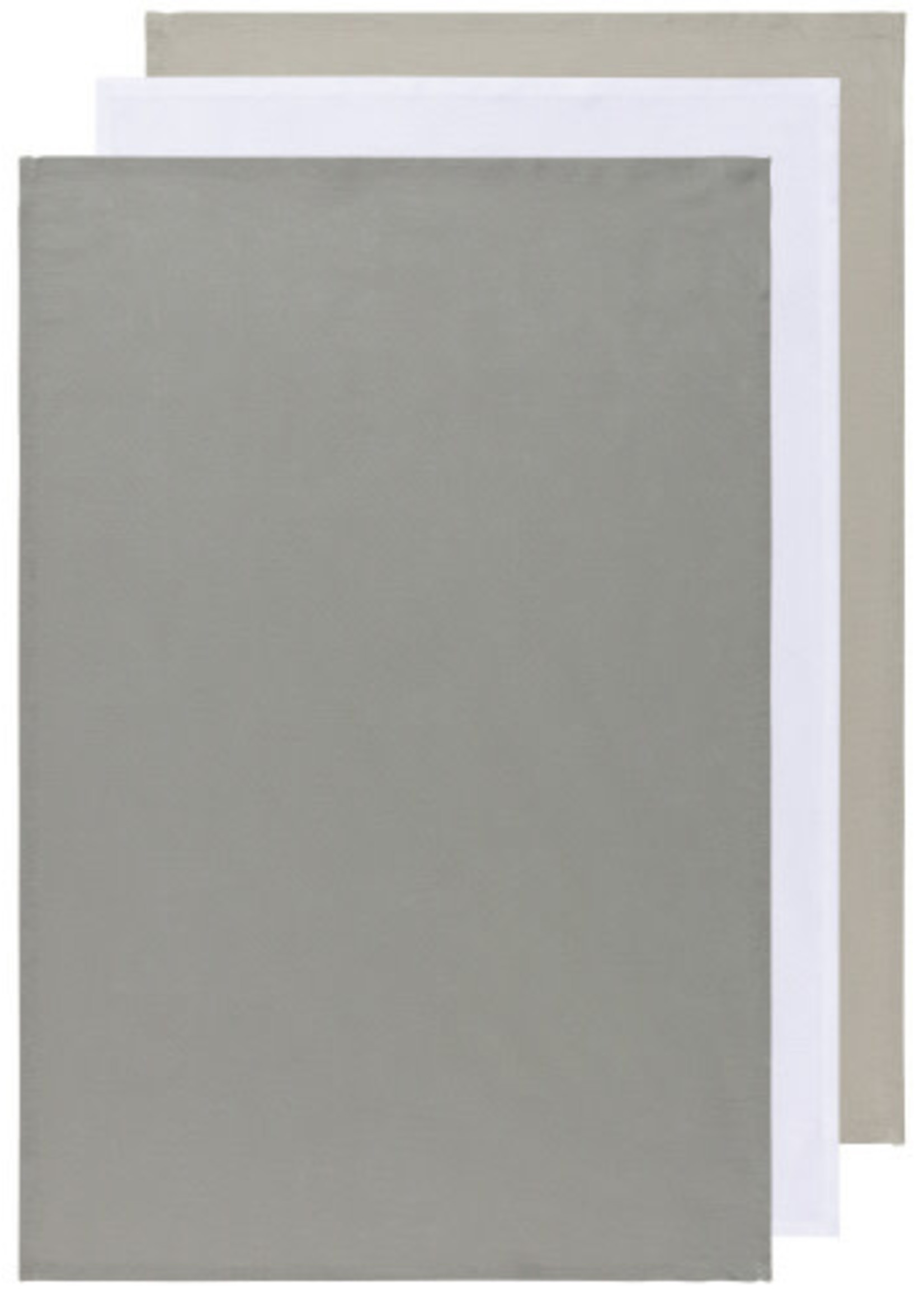 Danica *s/3 Shades of Gray Floursack Tea Towels-Danica