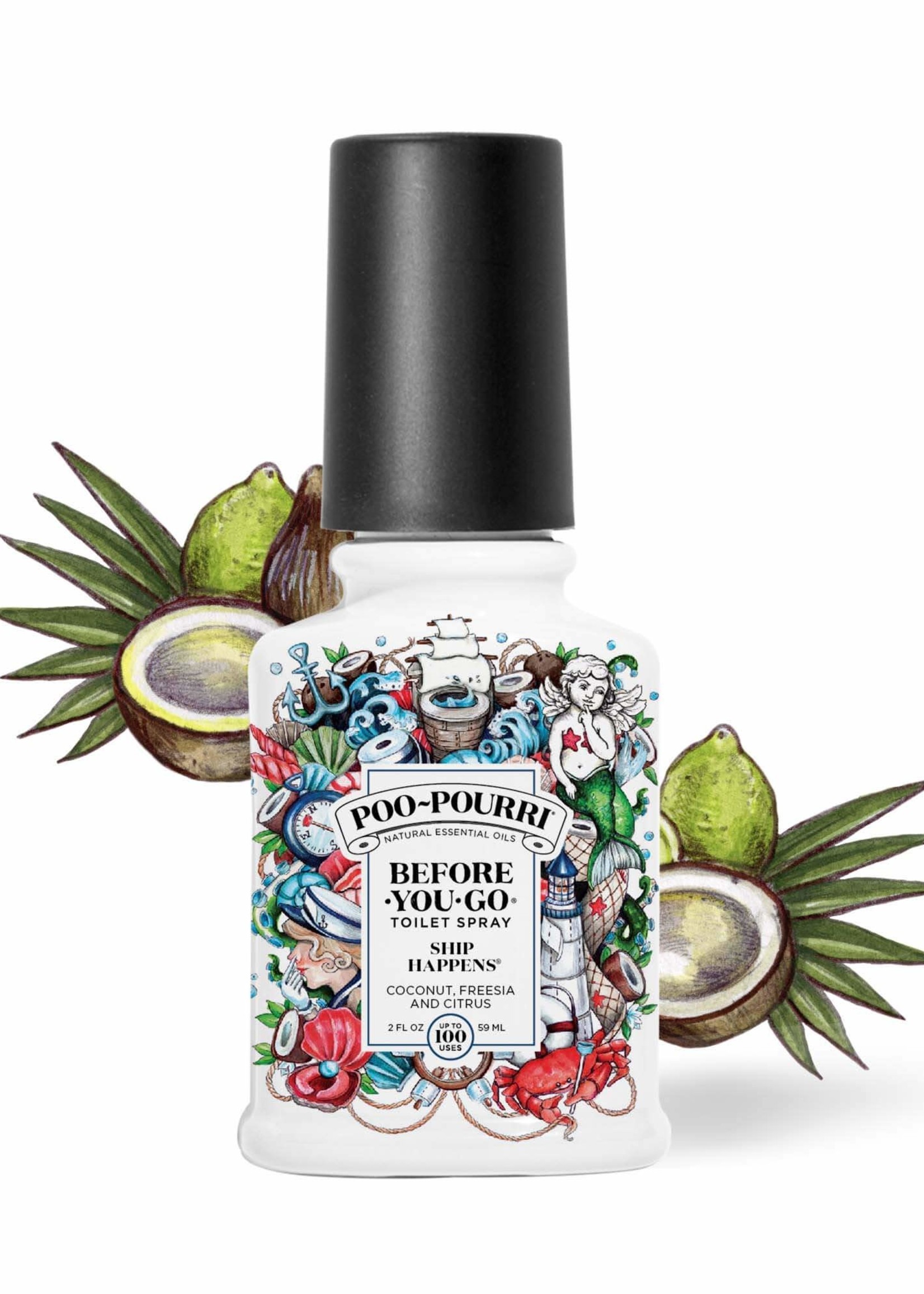 Poo-Pourri *59ml Ship Happens Poopourri-Design