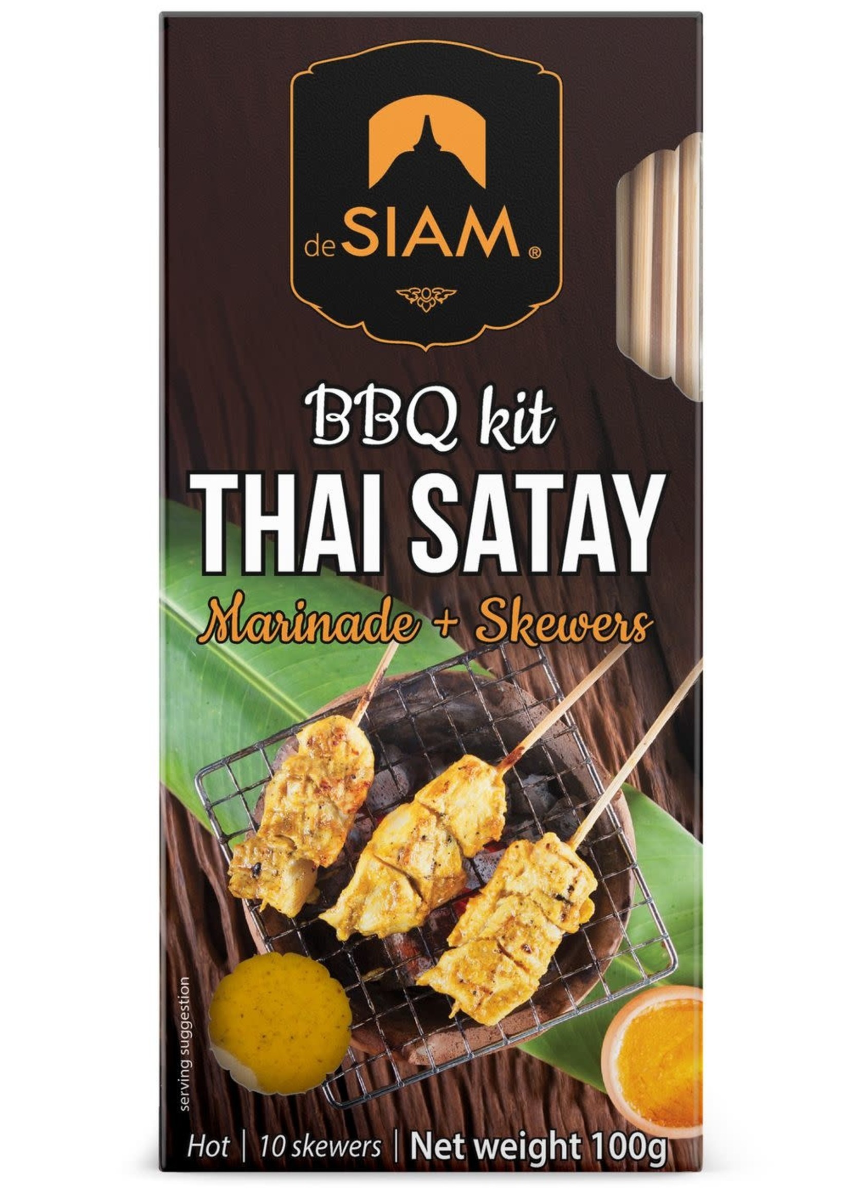 SIAM *Thai Chicken Satay BBQ Cooking Set-Dovetale