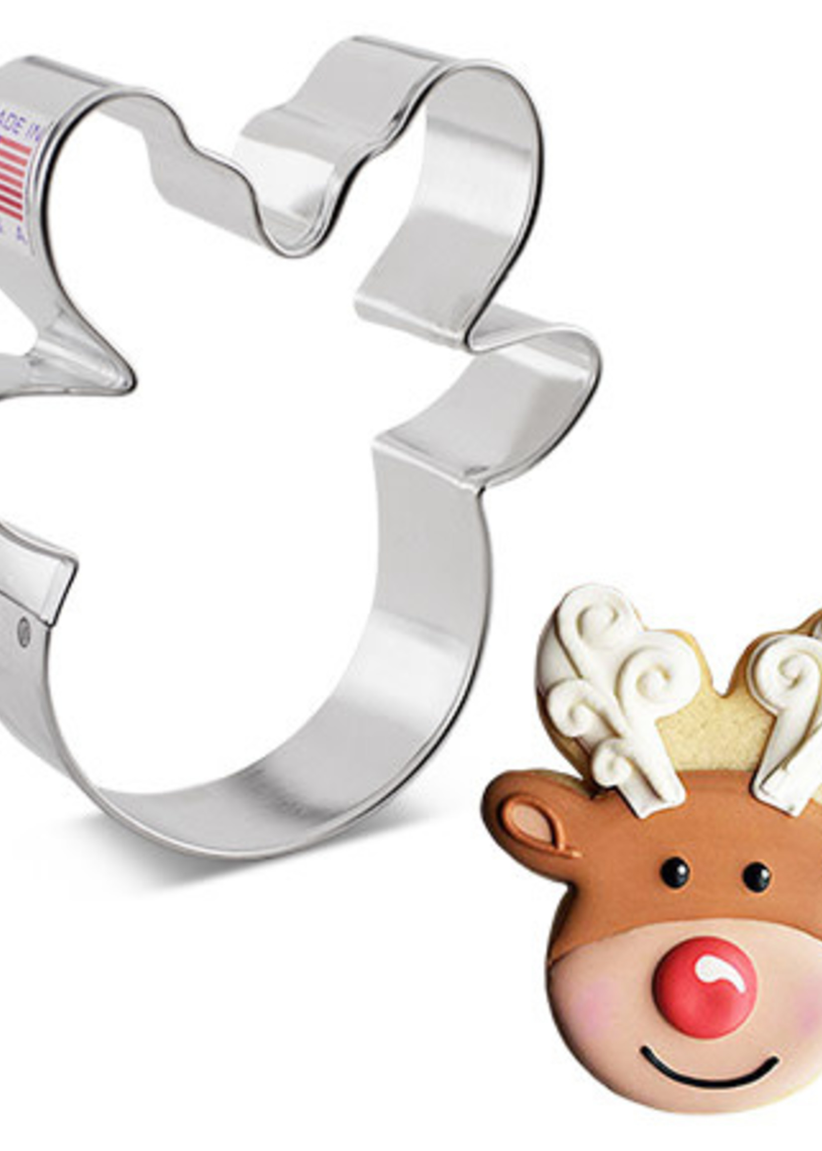 Ann Clark *Reindeer Head Cookie Cutter-Ann Clark