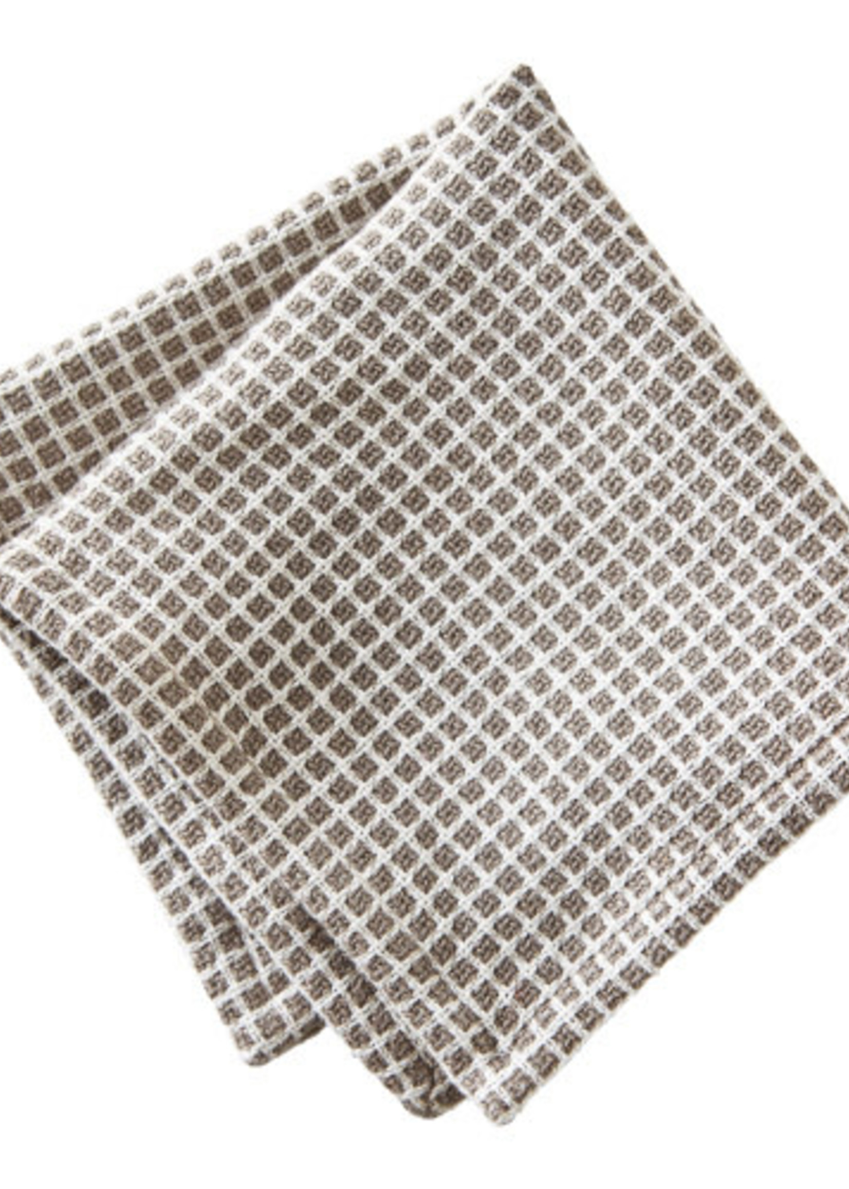 Tag *s/2 Grey Check Dish Cloths Tag-Design