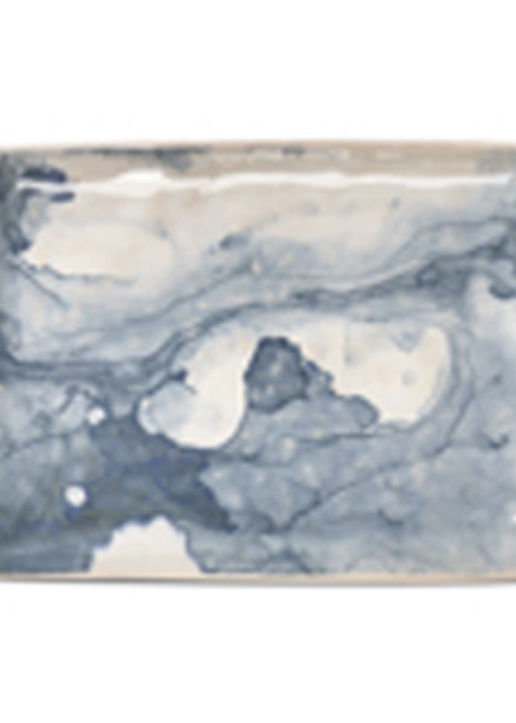 Tag *Multi Blue Marble Look Platter Tag-Design