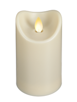 LuxuryLite *3x5" Ivory LED Pillar Candle-Ganz
