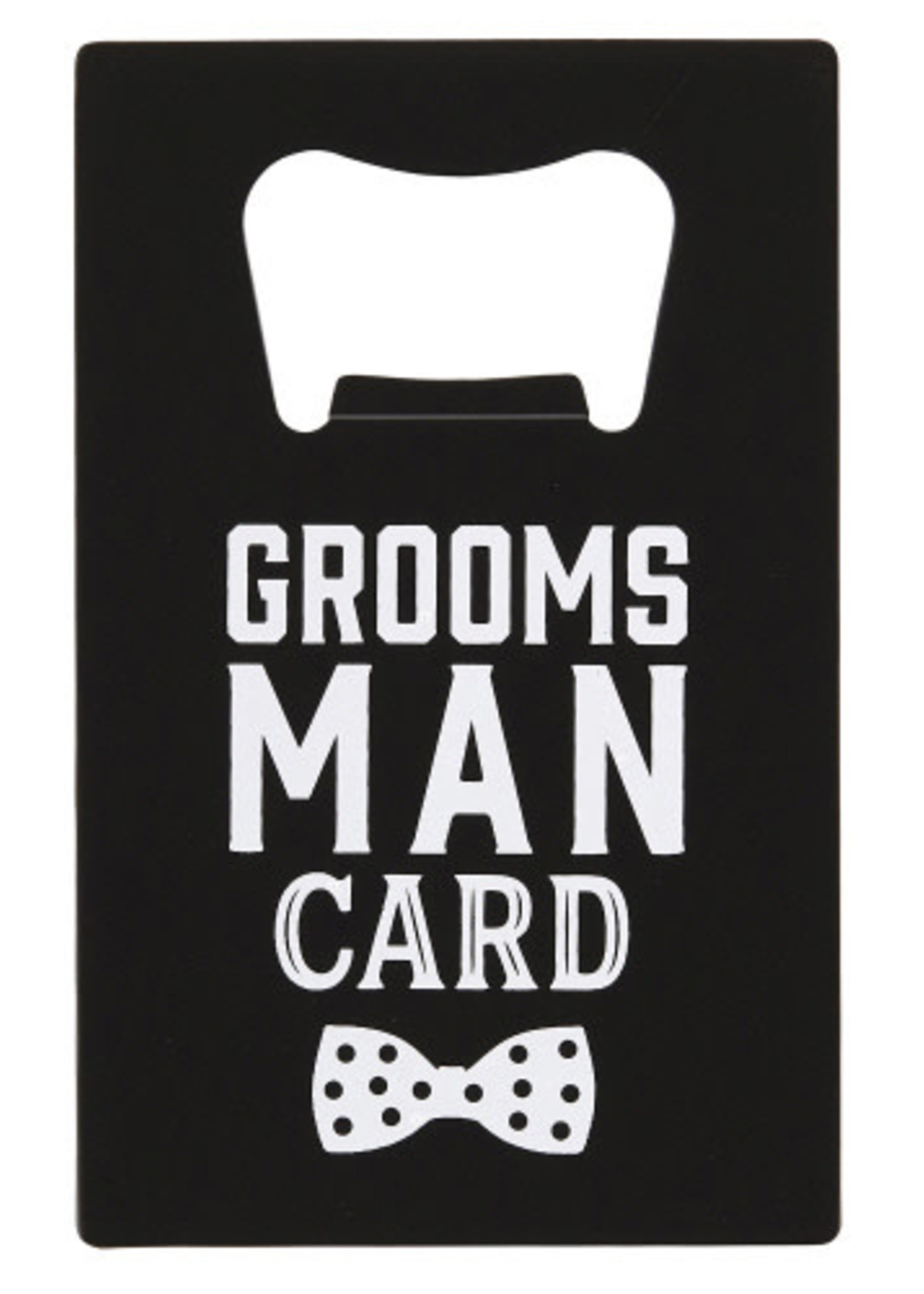 Creative Brands *Grooms Man Card Bottle Opener Creative-Design