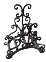 Koppers *Ornate Black Iron Hose Holder-Koppers