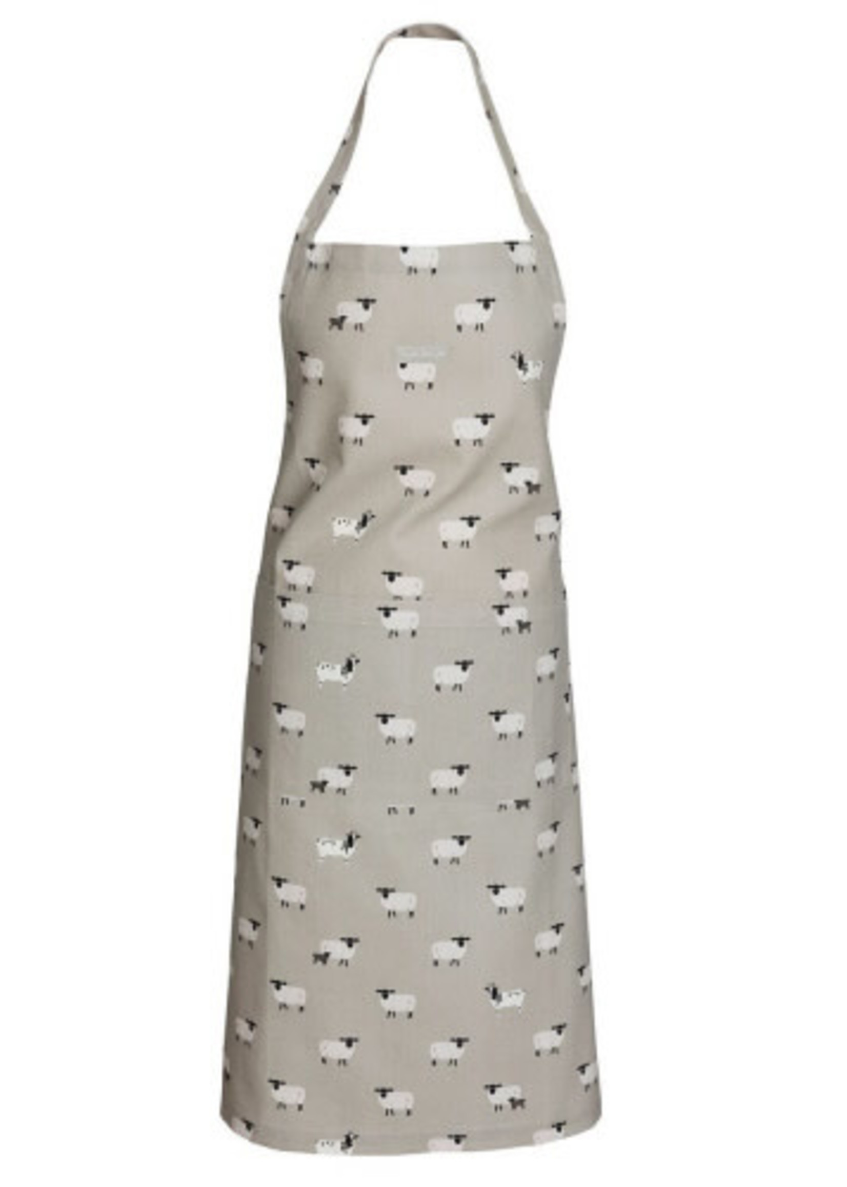 Sophie Allport *Grey Chef Apron w/Sheep Sophie-Design