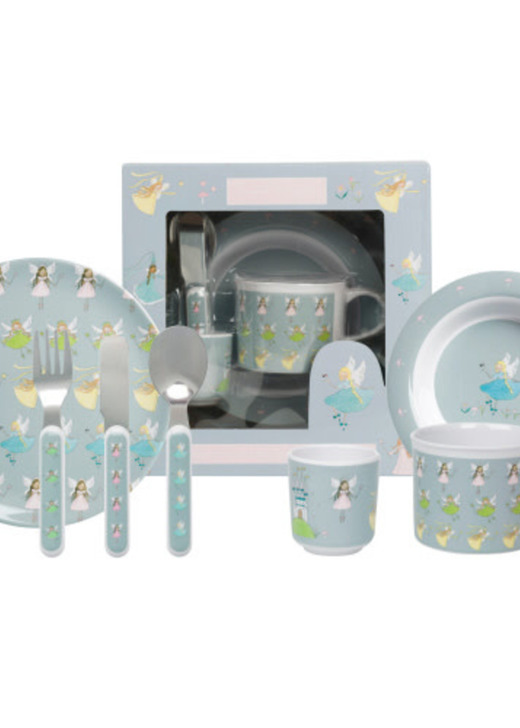 Sophie Allport *7pc Princess Fairies Melamine Dinner Set Sophie-Design