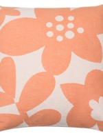 Fussenegger *20x20" Orange Silvretta Floral Cushion Cover Fussenegger-Design