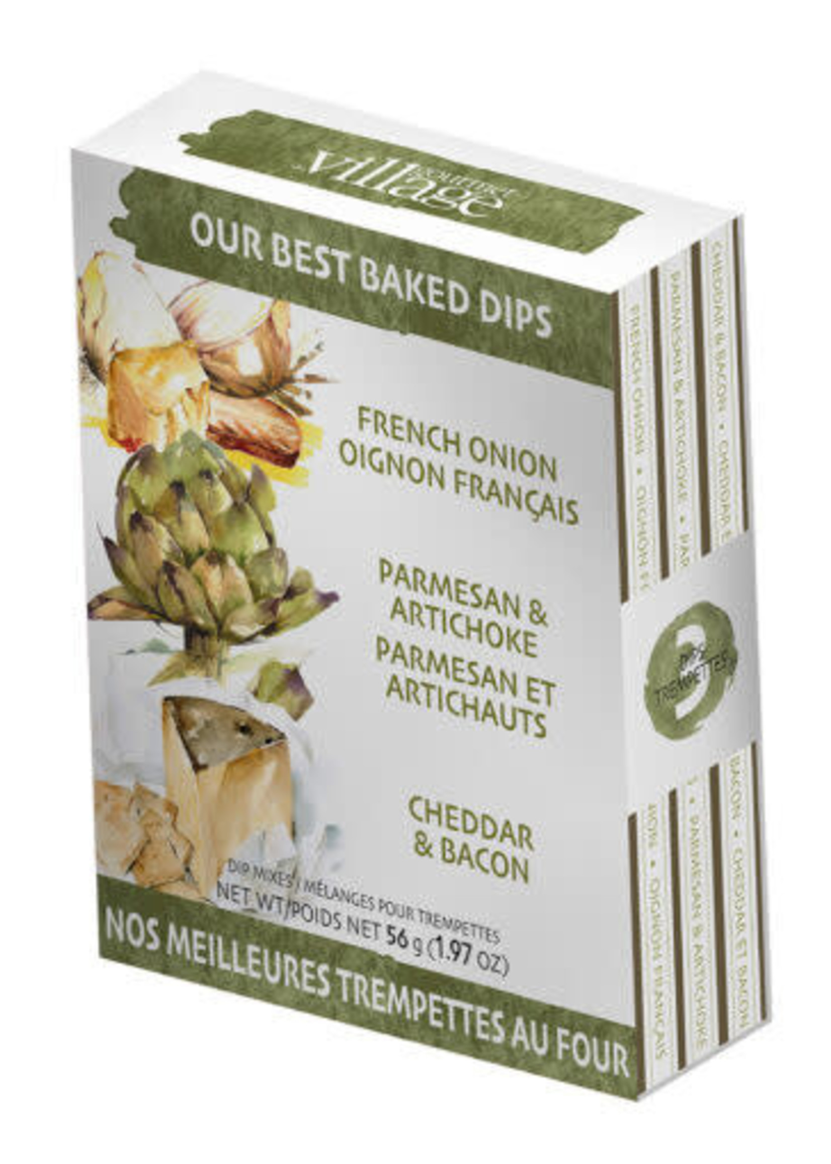 Gourmet du Village *3pk Best Baked Dips-Gourmet Village