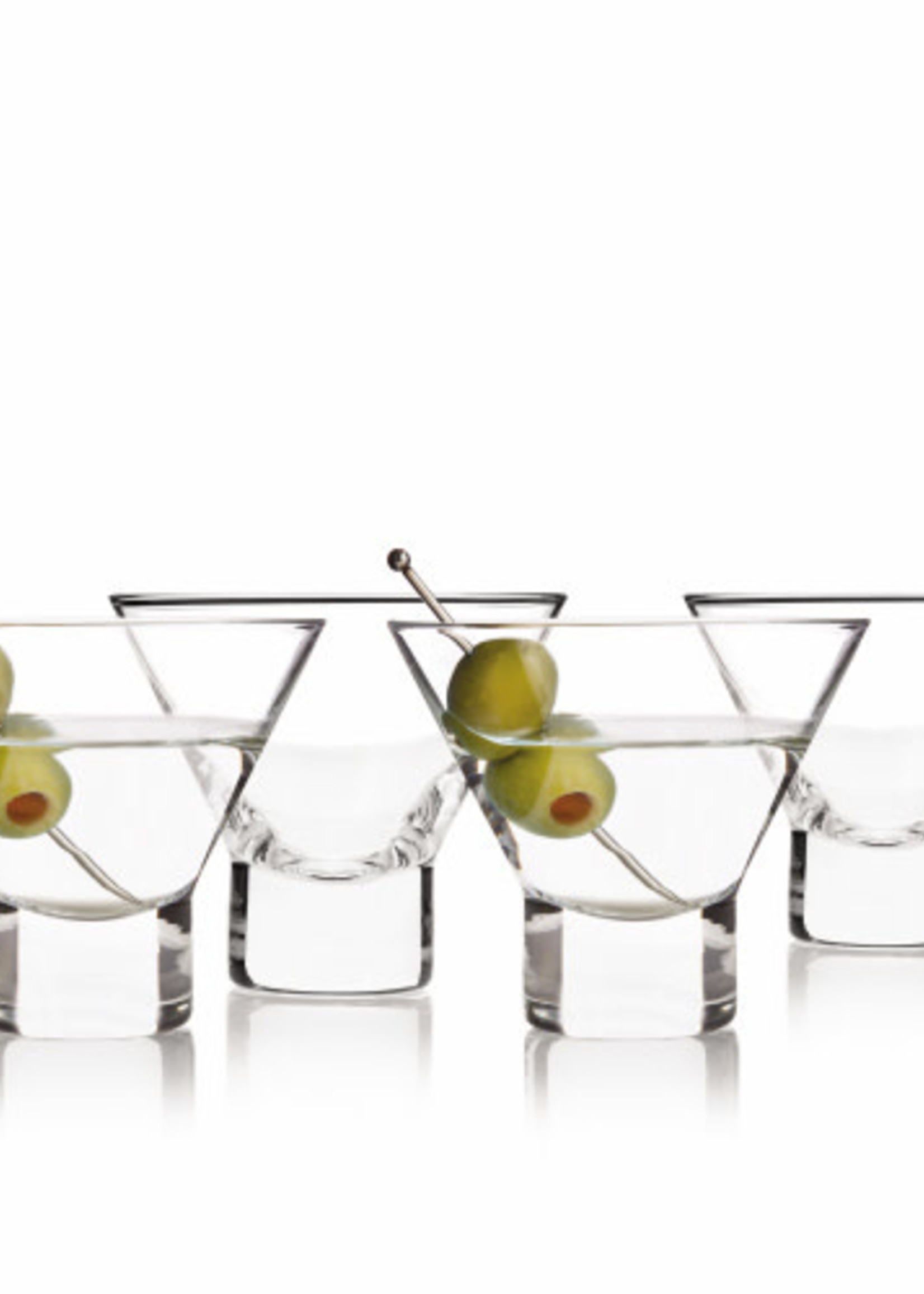 Viski *s/4 Heavy Based Martini Glasses Viski-True
