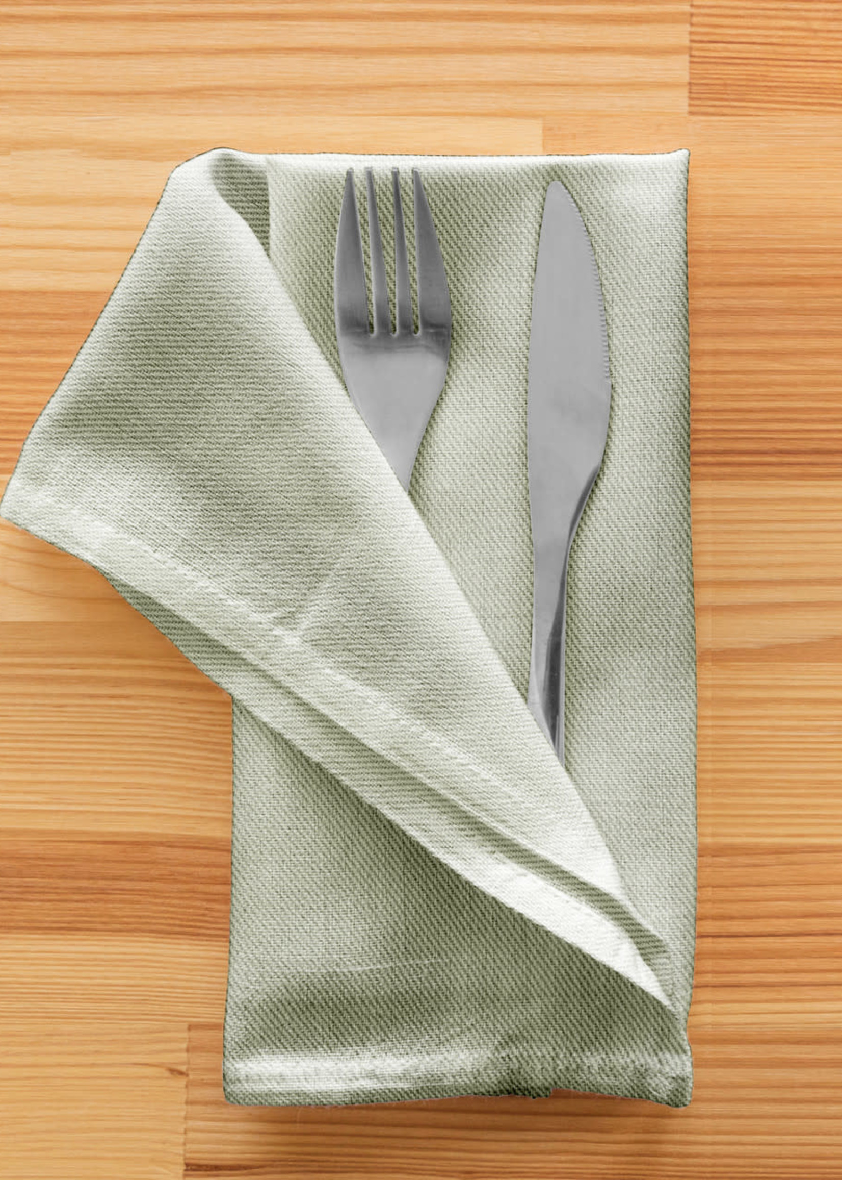 Fabstyles *s/4  Sea Green Casual Napkins-Fabstyles