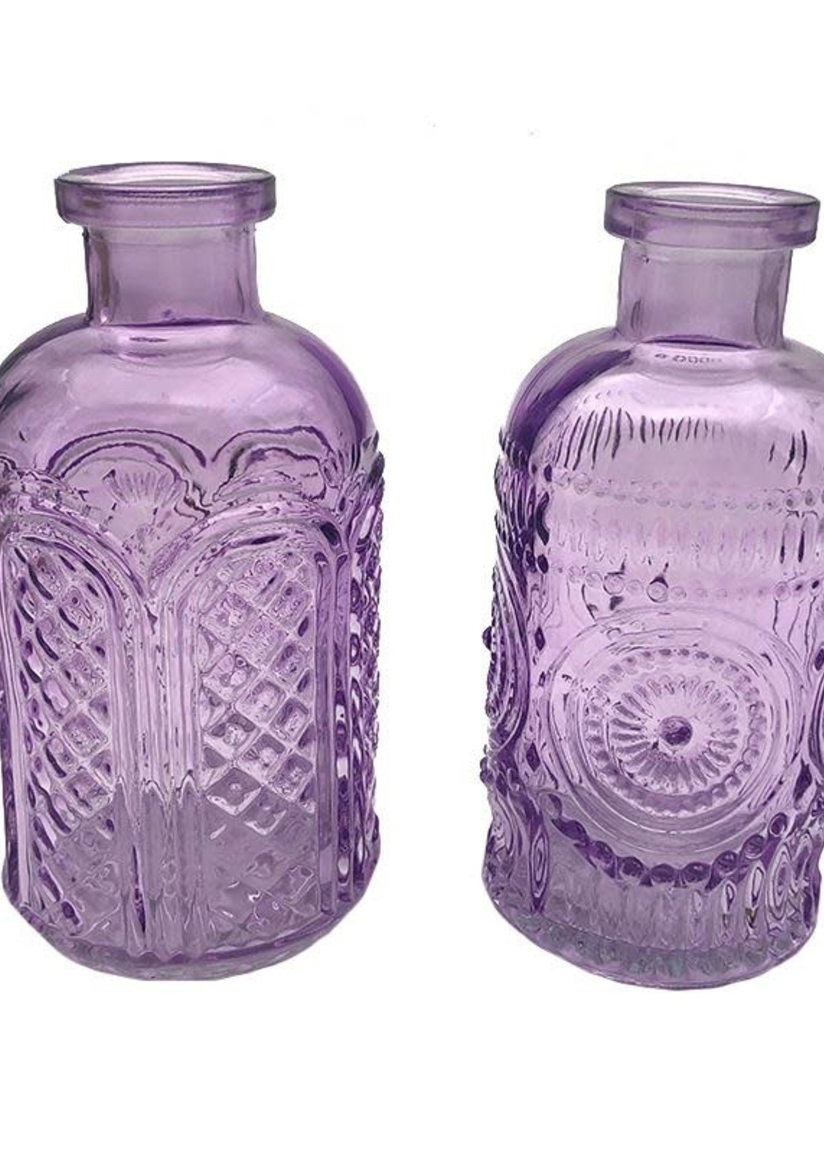 Frans Kopper *5" Asstd Purple Glass Jars-Koppers