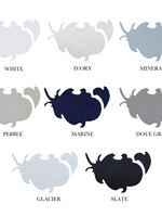 Cuddle Down *Twn Navy Marine Percale Deluxe Flat Sheet-Cuddle Down