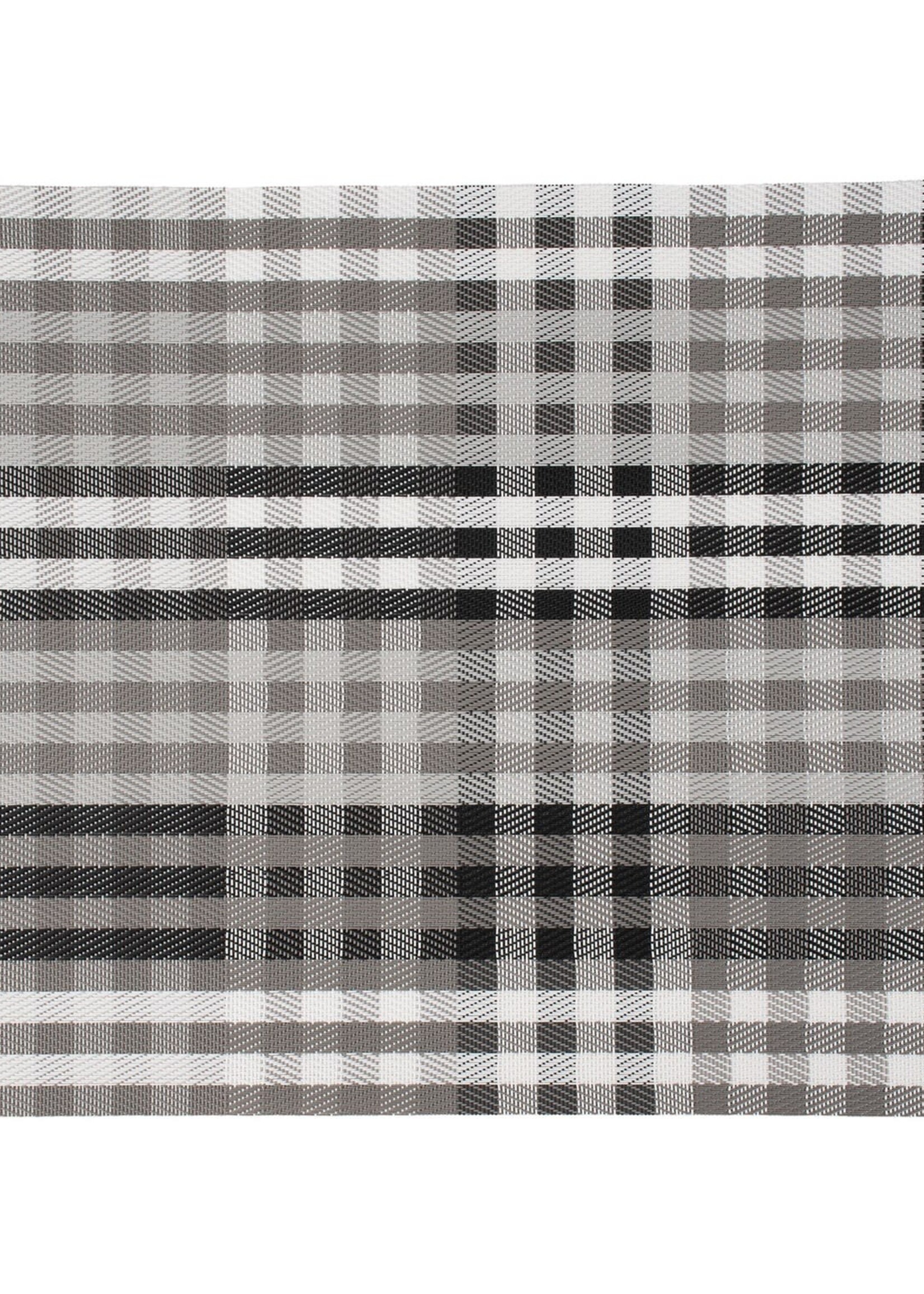 Canfloyd *Black/Grey/White Check Placemat-Candym