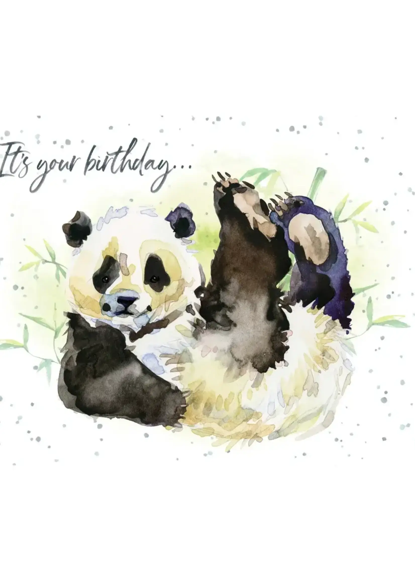 Bella Flor *Panda Monium Birthday Card-Bella Flor