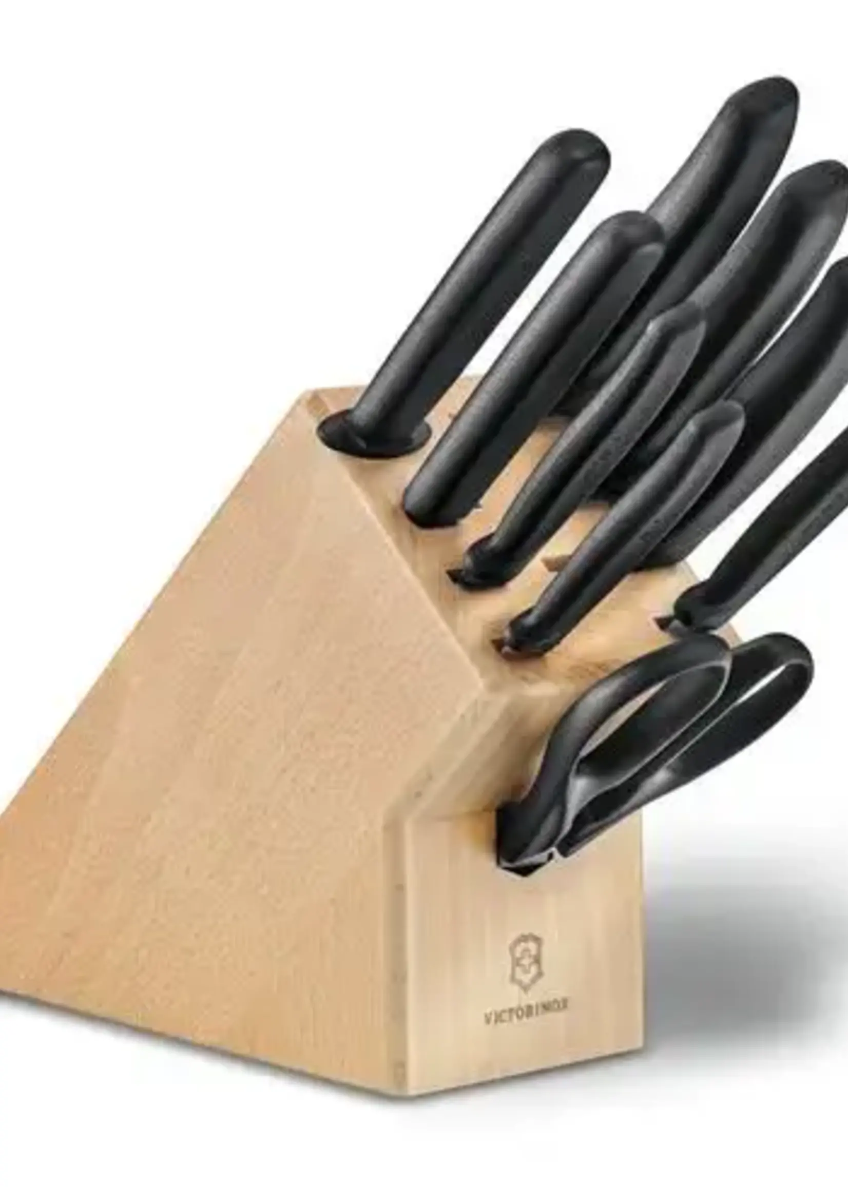 Victorinox *Natural 9slot Knifeblock-Victorinox