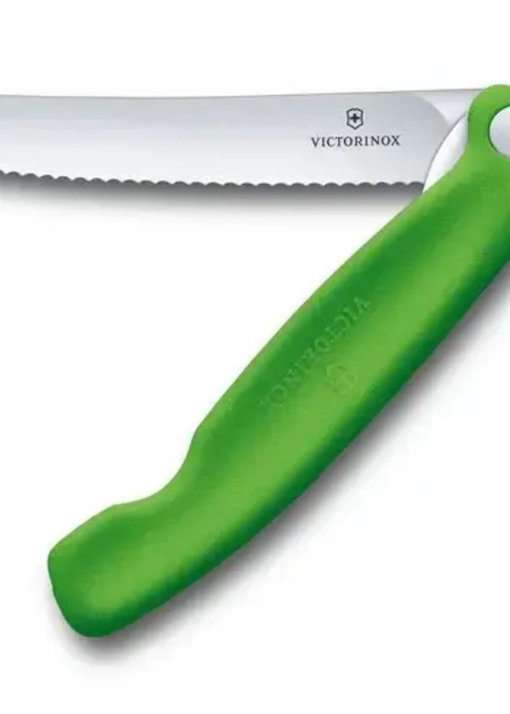 Victorinox *Green Foldable Parer-Victorinox