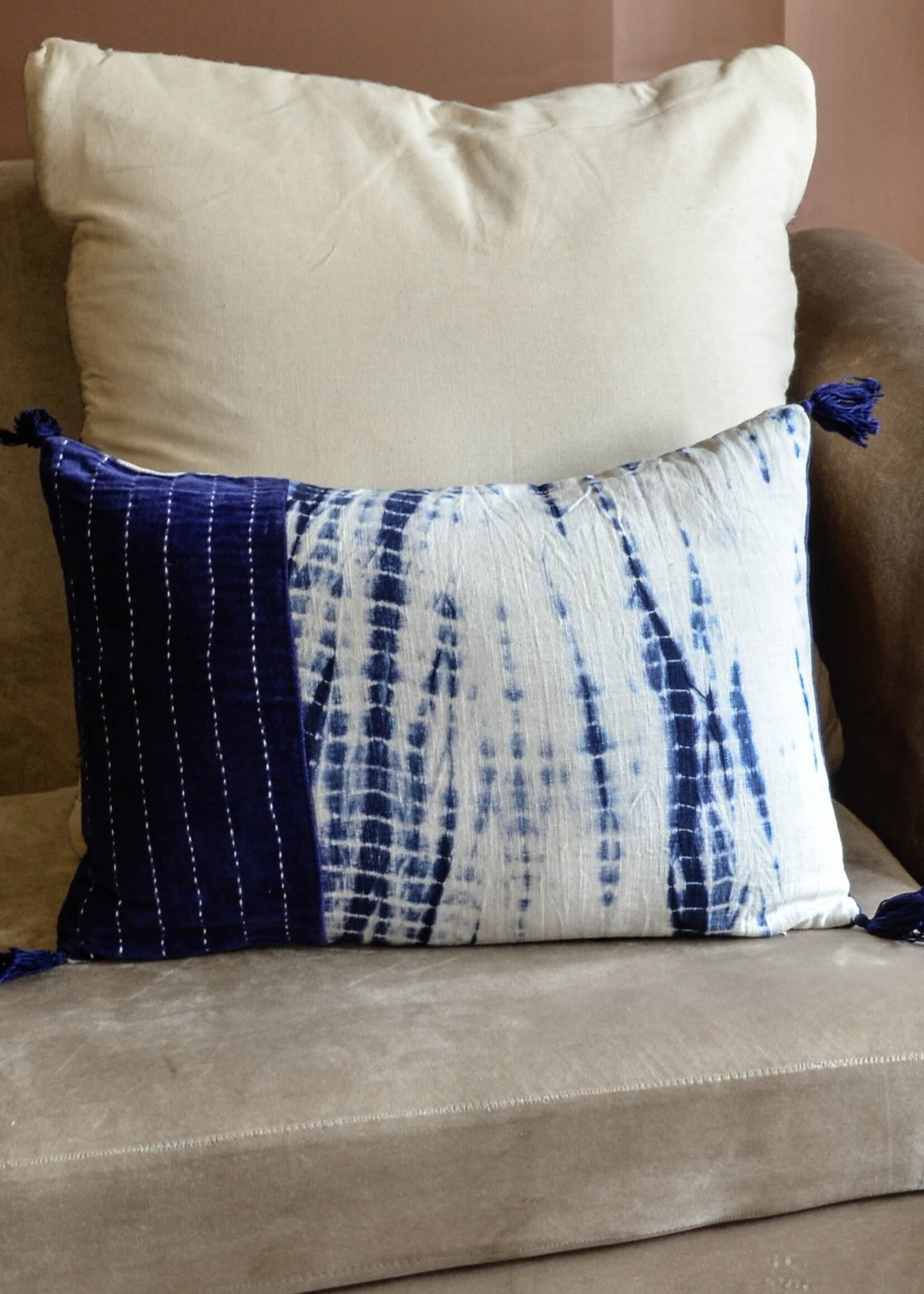 Rosha Living *2Tone Azure Cushion-Rosha