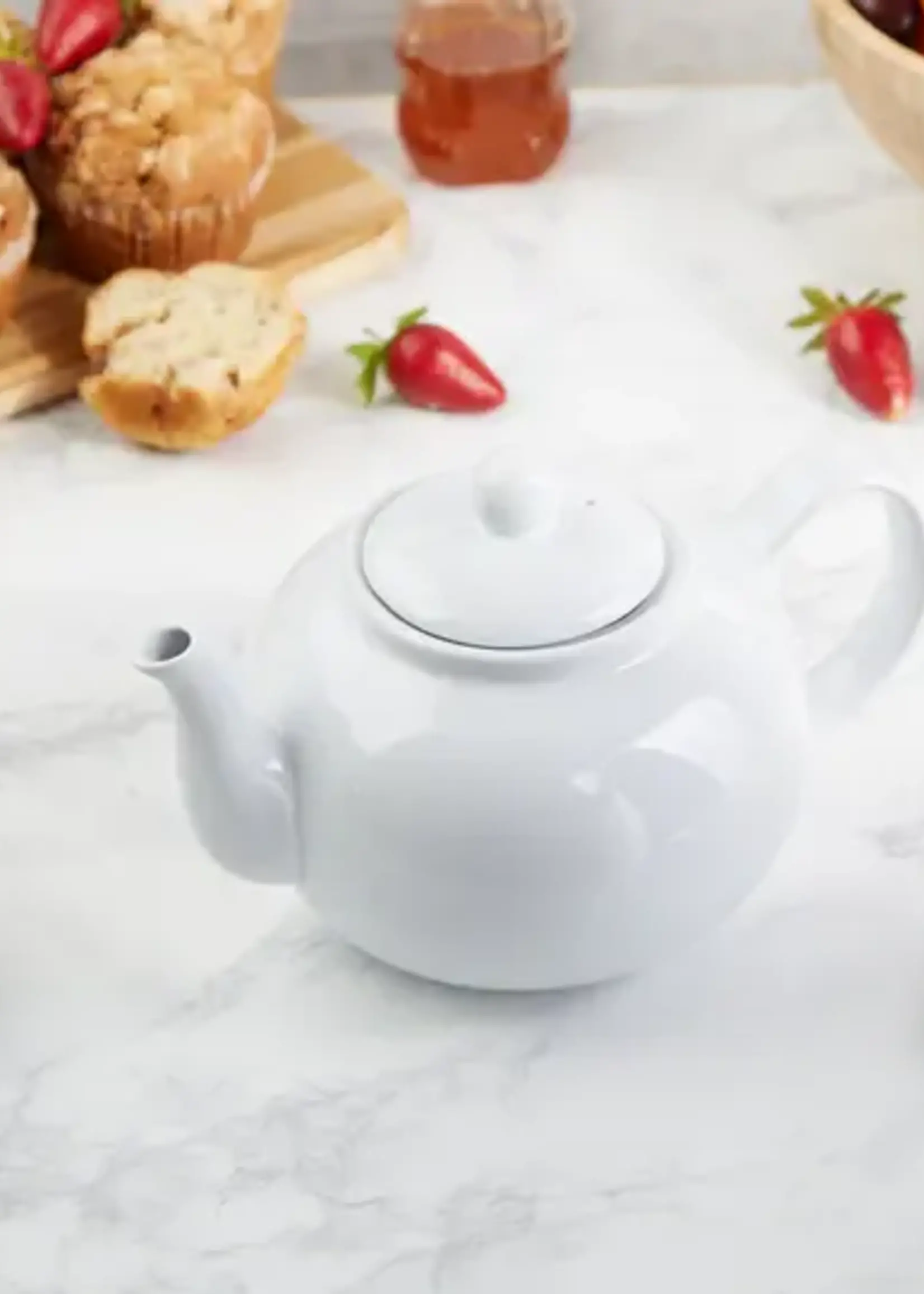 RSVP *2c White Teapot-RSVP