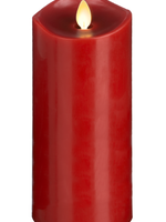 Ganz *8" Red LED Pillar Candle-Ganz