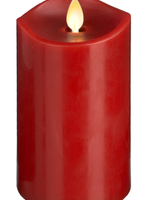 Ganz *6" Red LED Pillar Candle-Ganz