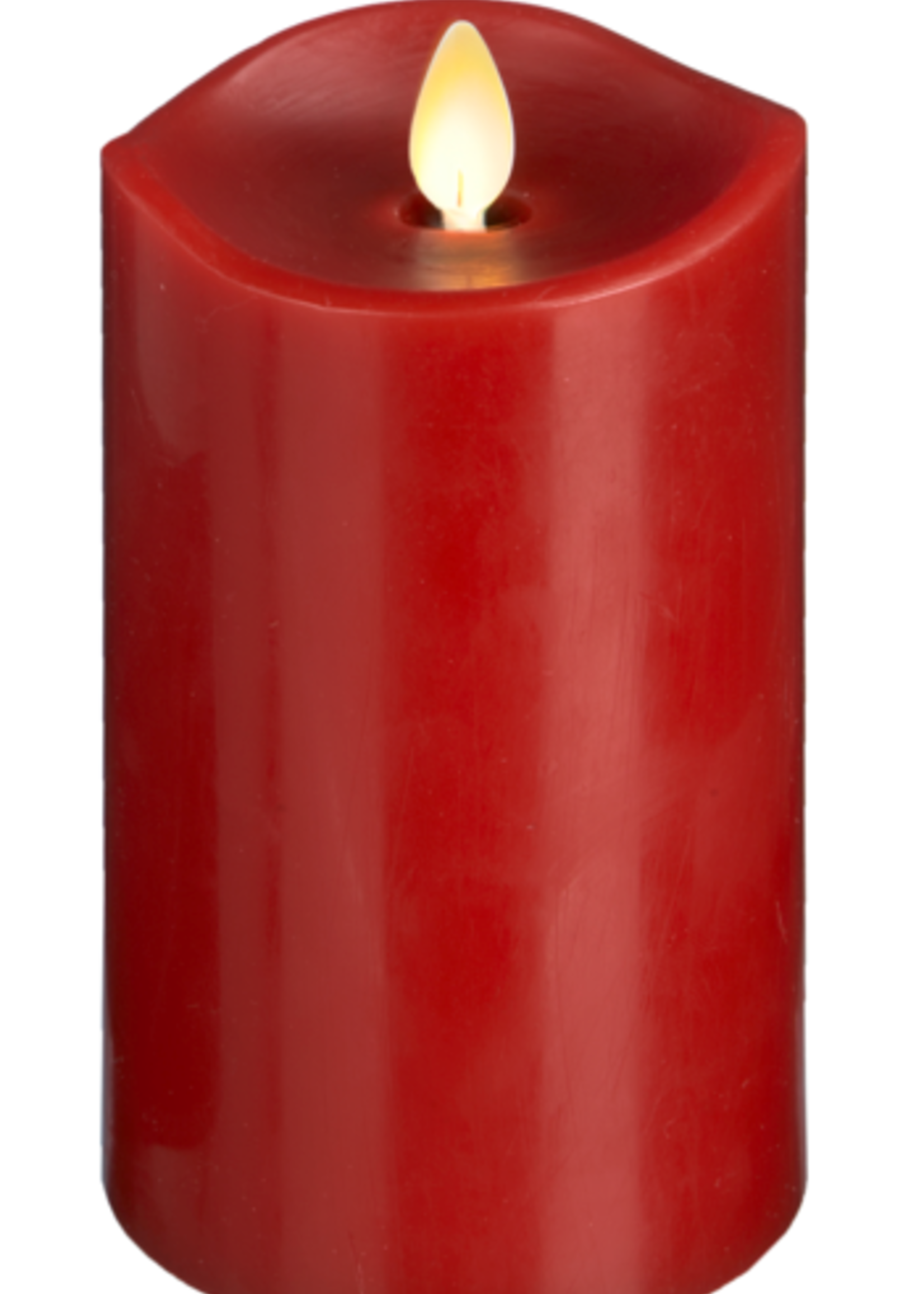 Ganz *6" Red LED Pillar Candle-Ganz