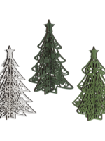 Ganz *Asstd Laser Cut Christmas Trees-Ganz*