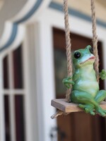 Blue Sky Clayworks *Frog Swinger-Blue Sky