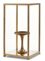 Raz *24.25" Gold Box Frame Candle Holder RAZ-Design