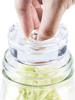 *Glass Weight for Wide Mouth Mason Jar Fermenting-UNK