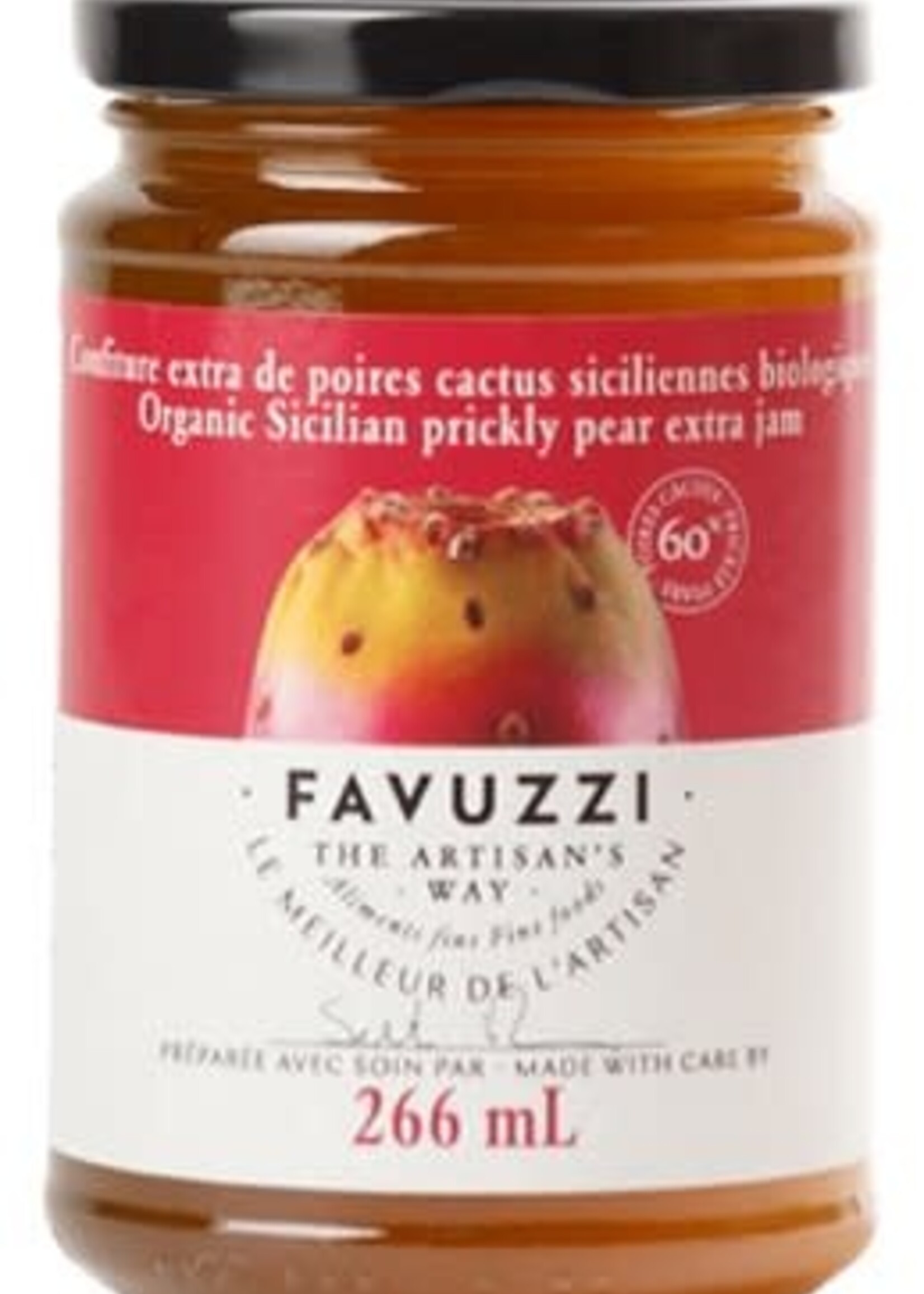 Favuzzi *266ml Organic Sicilian Prickly Pear Jam -Favuzzi