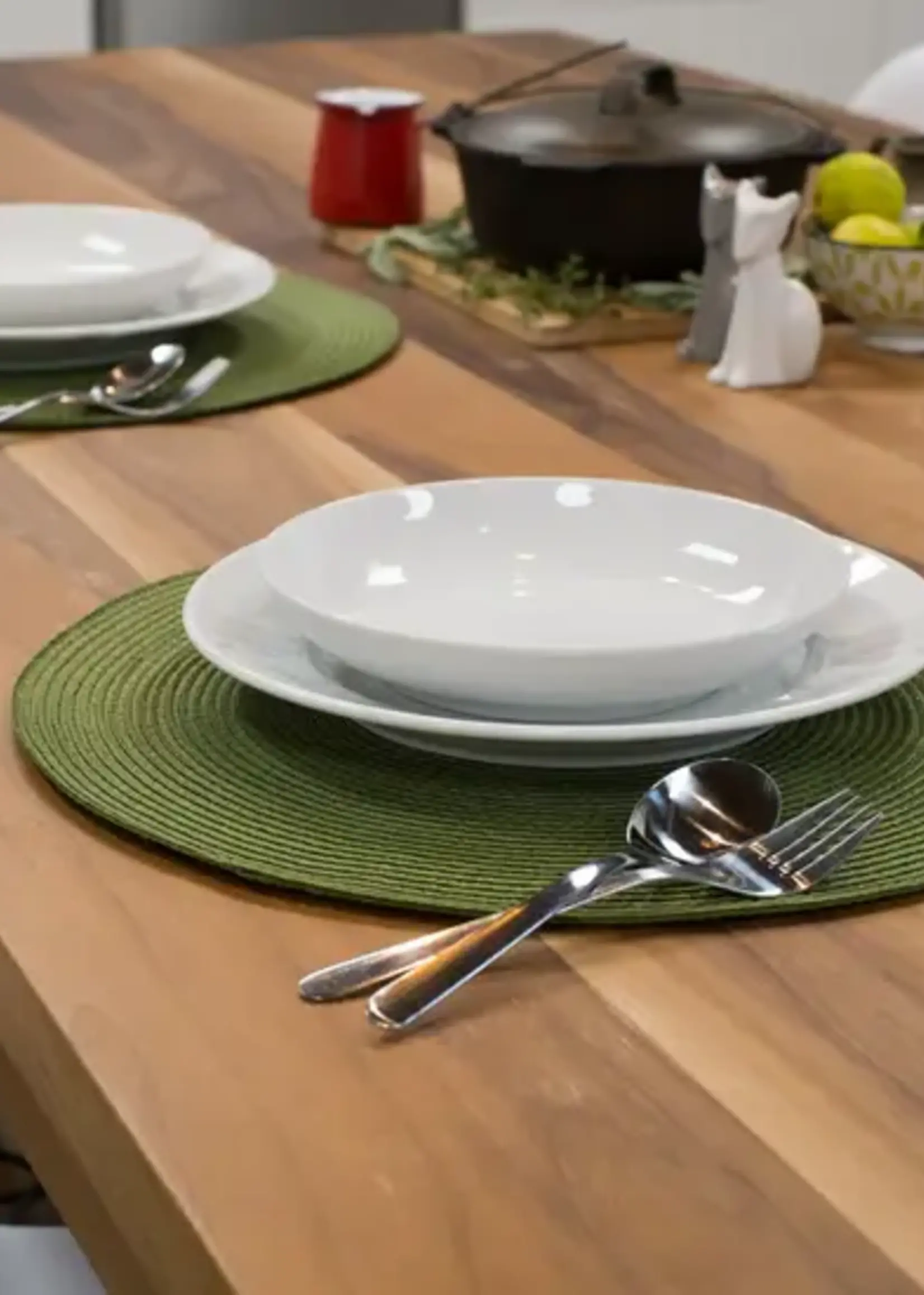 Danica *Fir Round Placemat-Danica