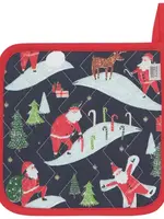 Danica *s/2 Must Be Santa Pot Holders-Danica