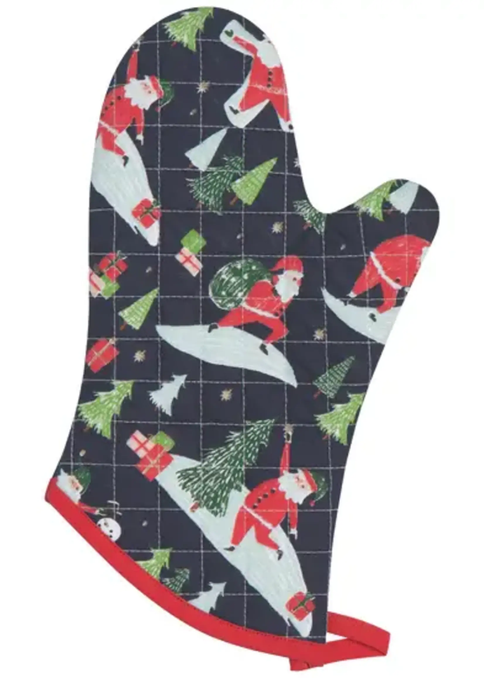 Danica *s/2 Must Be Santa Oven Mitts-Danica