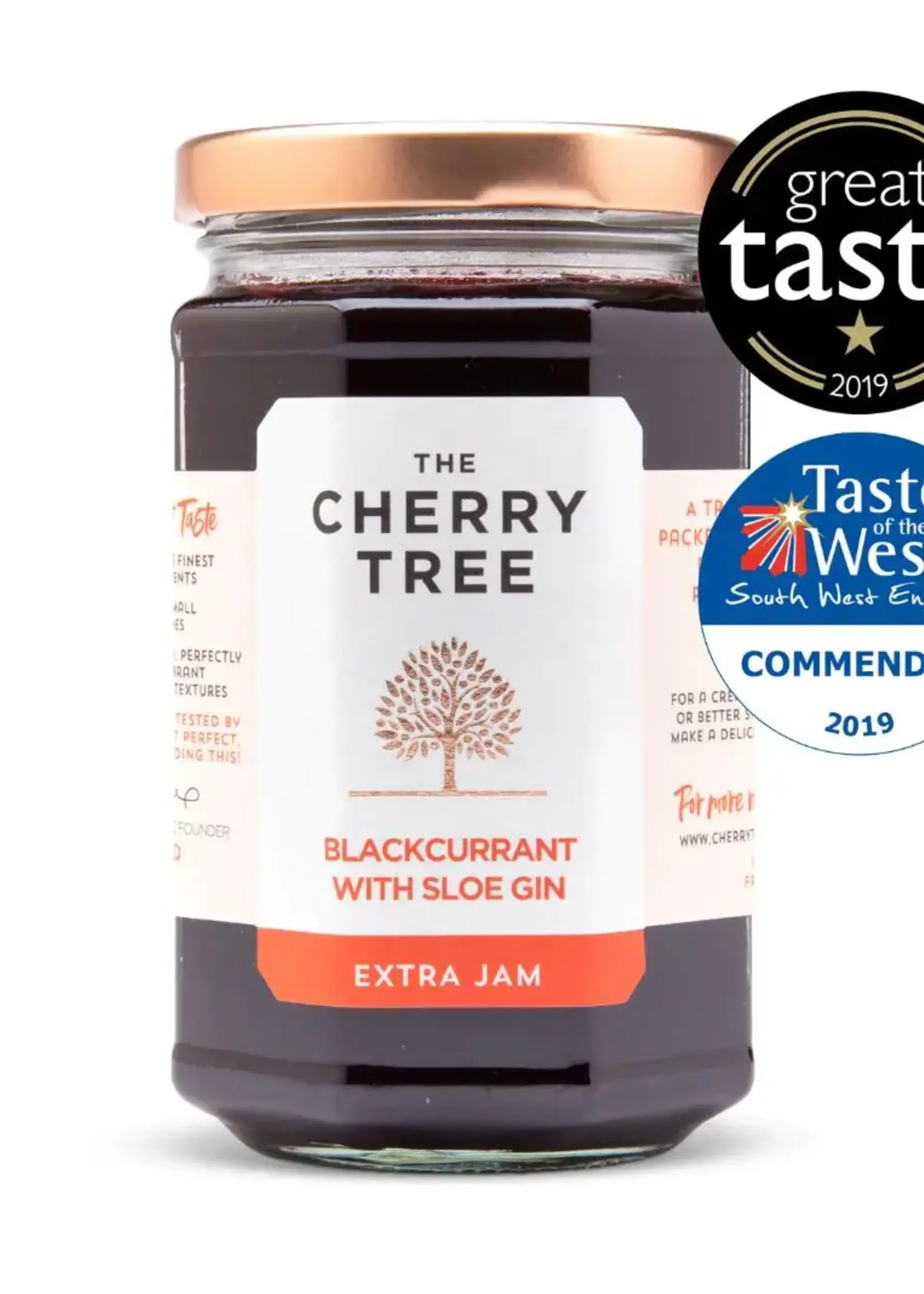 Cherry Tree *Black Currant and Sloe Gin Cherry Tree Jam-Design