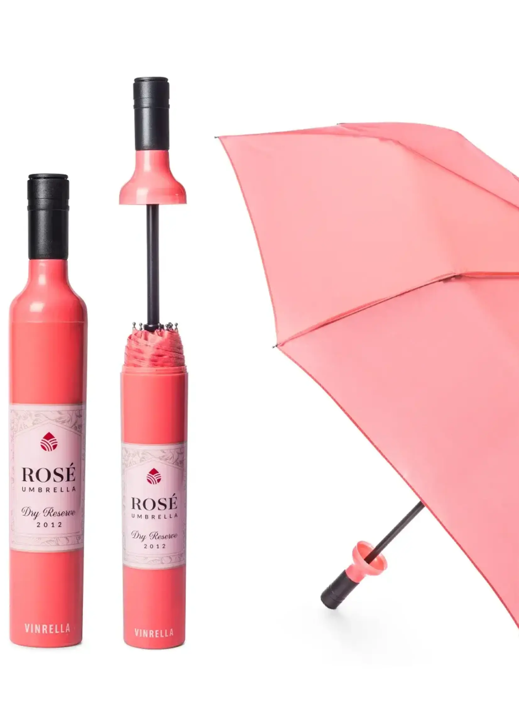 Bella Flor *Rose Wine Bottle Umbrella-Bella Flor