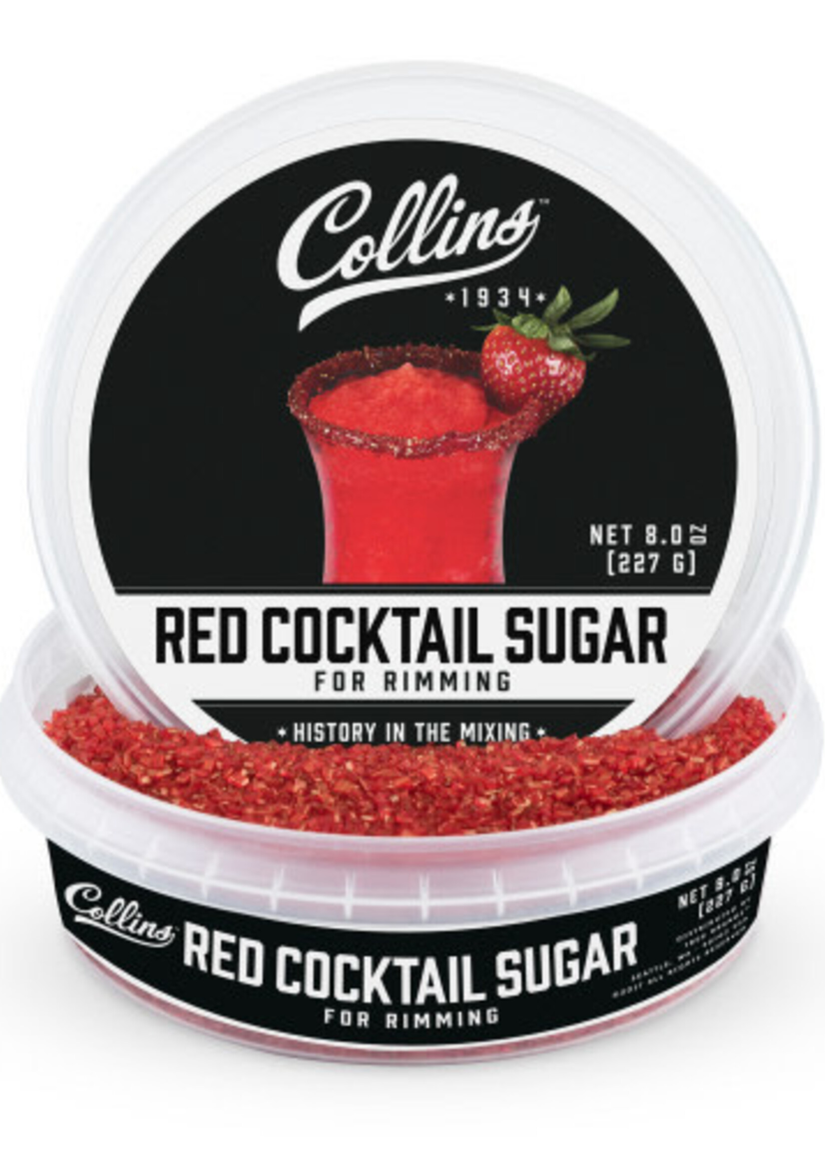 Collins *7oz Red Cocktail Sugar True-Design