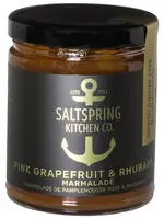 Salt Spring Kitchen *270ml Pink Grapefruit & Rhubarb Jam-SaltSpring