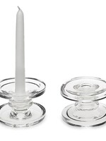 Abbott *4.5" Reversible Glass Pillar/Taper Holder-Abbott