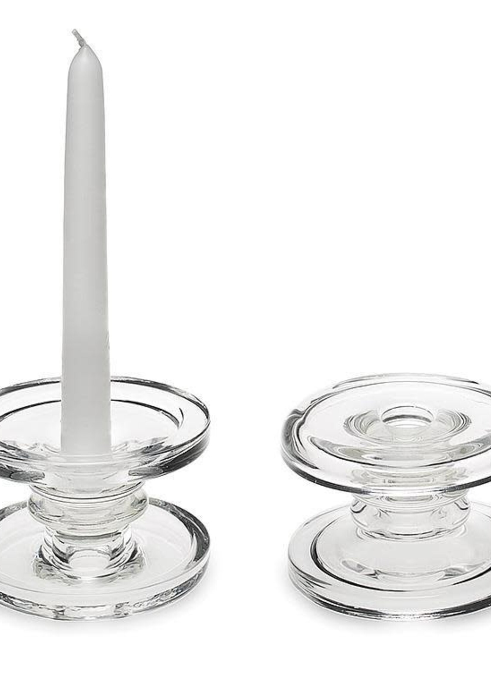 Abbott *4.5" Reversible Glass Pillar/Taper Holder-Abbott
