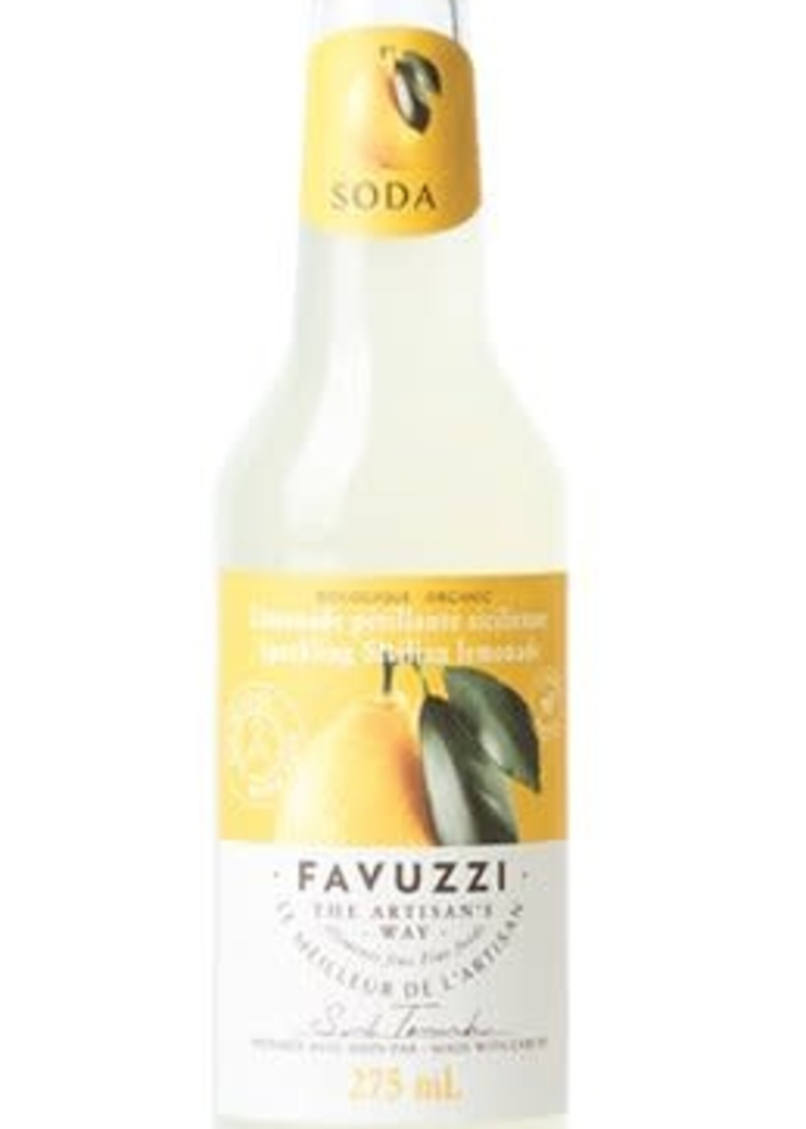 Favuzzi *275ml Sparkling Sicilian Lemonade (incl deposit)-Favuzzo