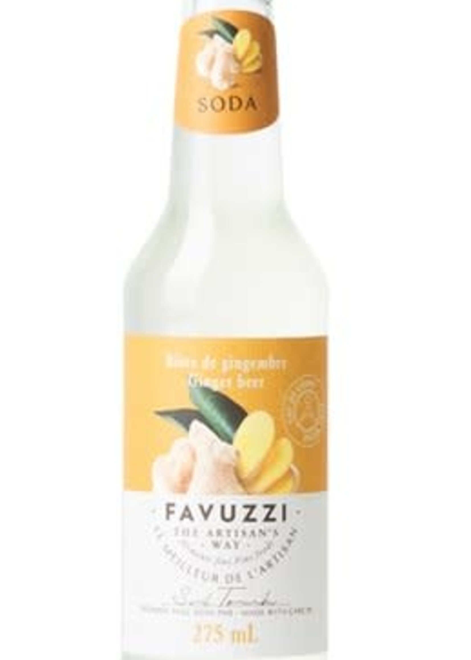 Favuzzi *275ml Ginger Beer (incl deposit)-Favuzzi